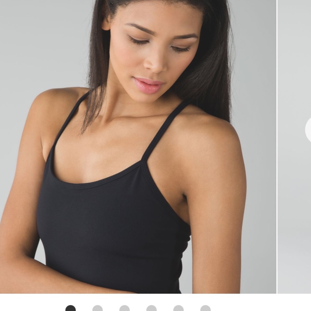 Lululemon Athletica Power Y Tank - Black -12 - Picture 3 of 8